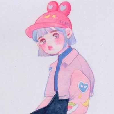 可爱卡通微信女生头像