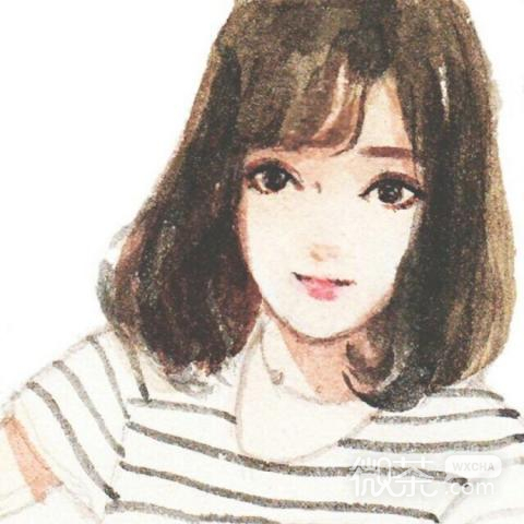 快手卡通手绘精选女生微信头像