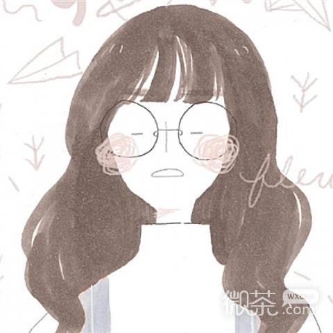快手卡通手绘精选女生微信头像