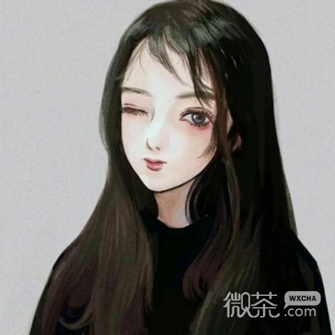 快手卡通手绘精选女生微信头像