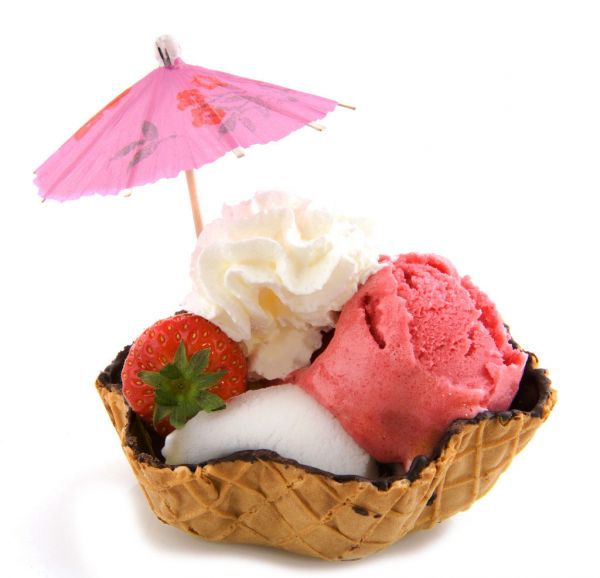 清凉一夏微信冰淇淋图片