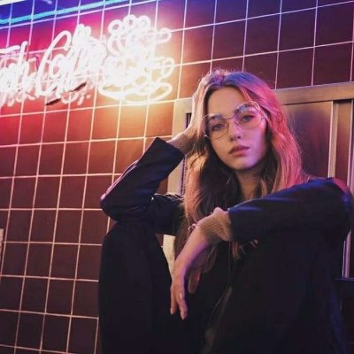 意境欧美女生微信头像