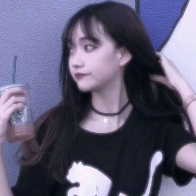 微信长头发女生头像