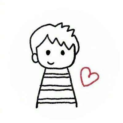 微信简约情侣头像