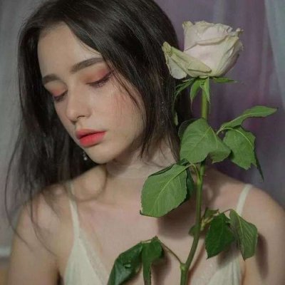 意境欧美女生微信头像