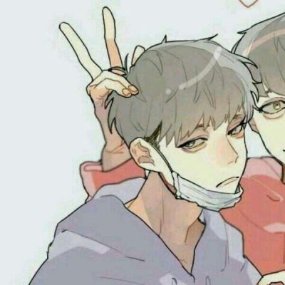 二次元兄弟微信头像