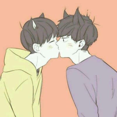 二次元兄弟微信头像