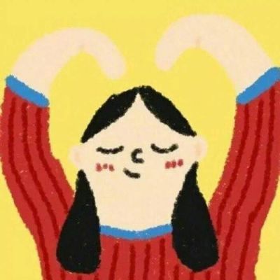 逗比情侣卡通微信头像