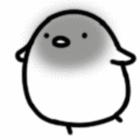 动态卡通小鸟微信头像