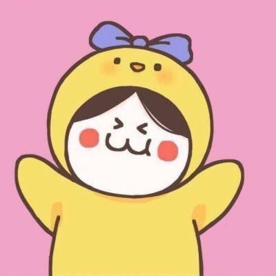 逗比情侣卡通微信头像