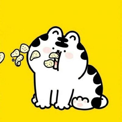 逗比情侣卡通微信头像