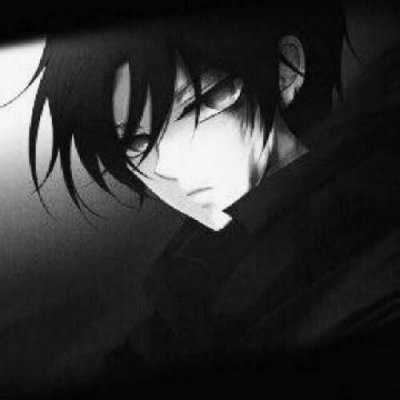 微信黑暗男生头像