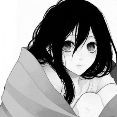 黑暗二次元女生微信头像