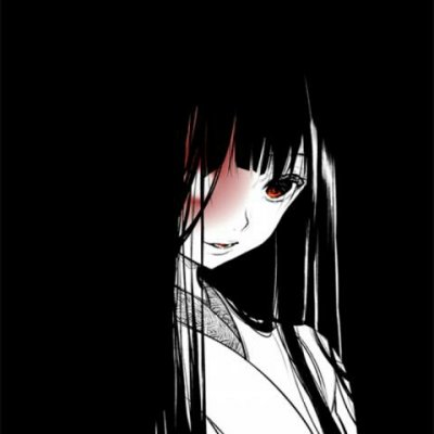 黑暗二次元女生微信头像