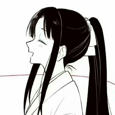 黑暗二次元女生微信头像