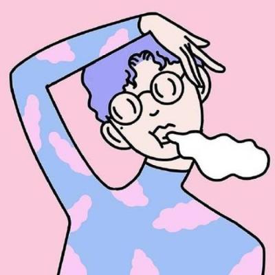 搞怪的卡通情侣微信头像