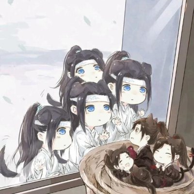Q版魔道祖师微信头像