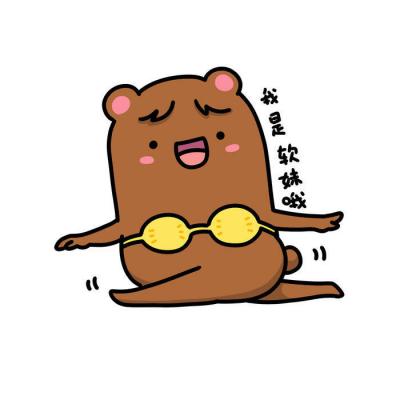 搞怪的卡通情侣微信头像