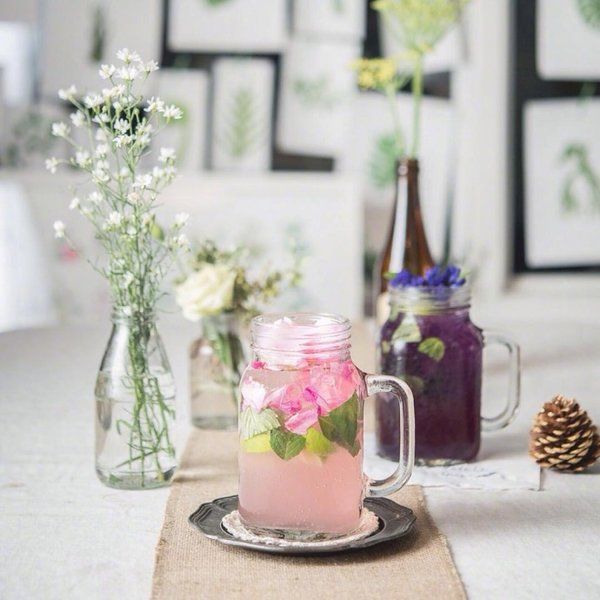 夏天来杯冰水微信图片