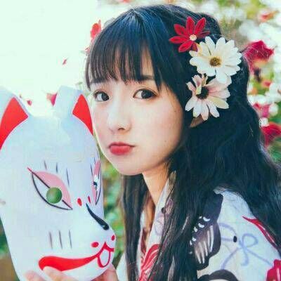 日系女生微信头像