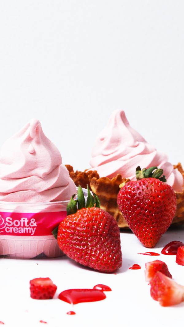 唯美小清新夏日冰淇淋微信图片