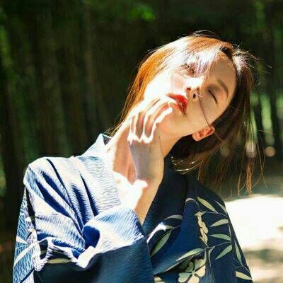 日系女生微信头像