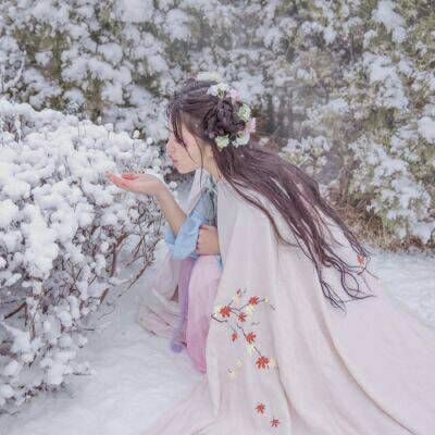 日系女生微信头像