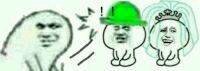 给大佬递帽子微信绿帽子表情包