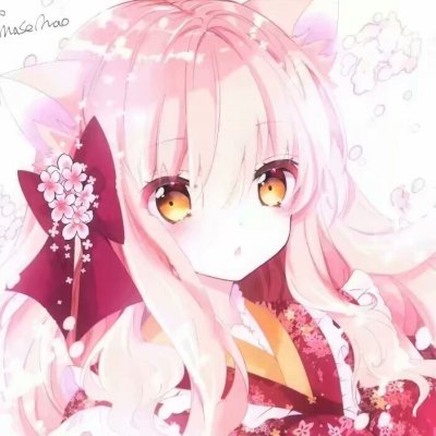 软萌二次元动漫女生微信头像