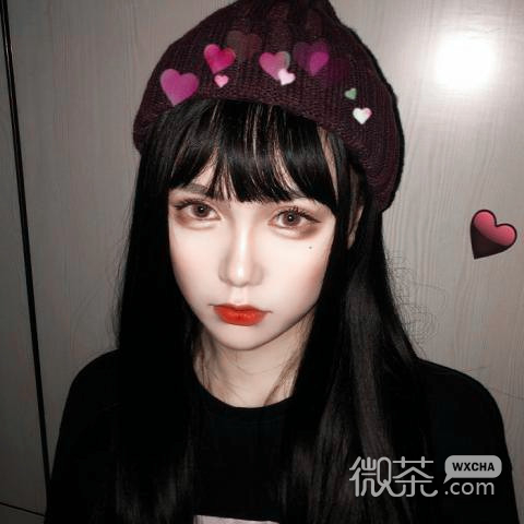 快手女生潮流阿宝色微信头像