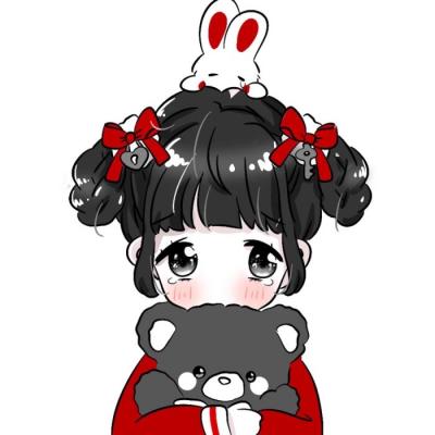 可爱呆萌微信动漫女生头像