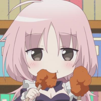 可爱呆萌微信动漫女生头像