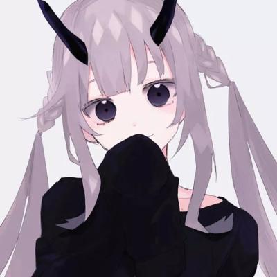 可爱呆萌微信动漫女生头像