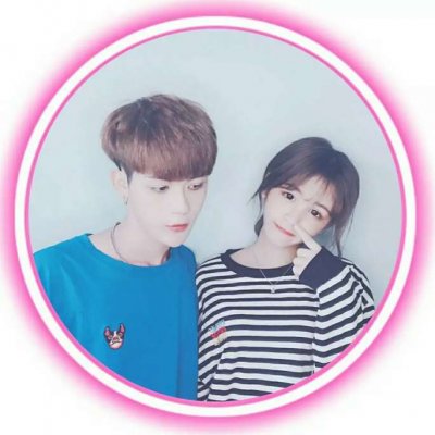 微信独一无二圆形情侣头像