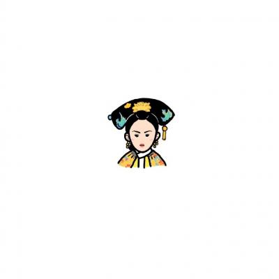微信简约绘画头像
