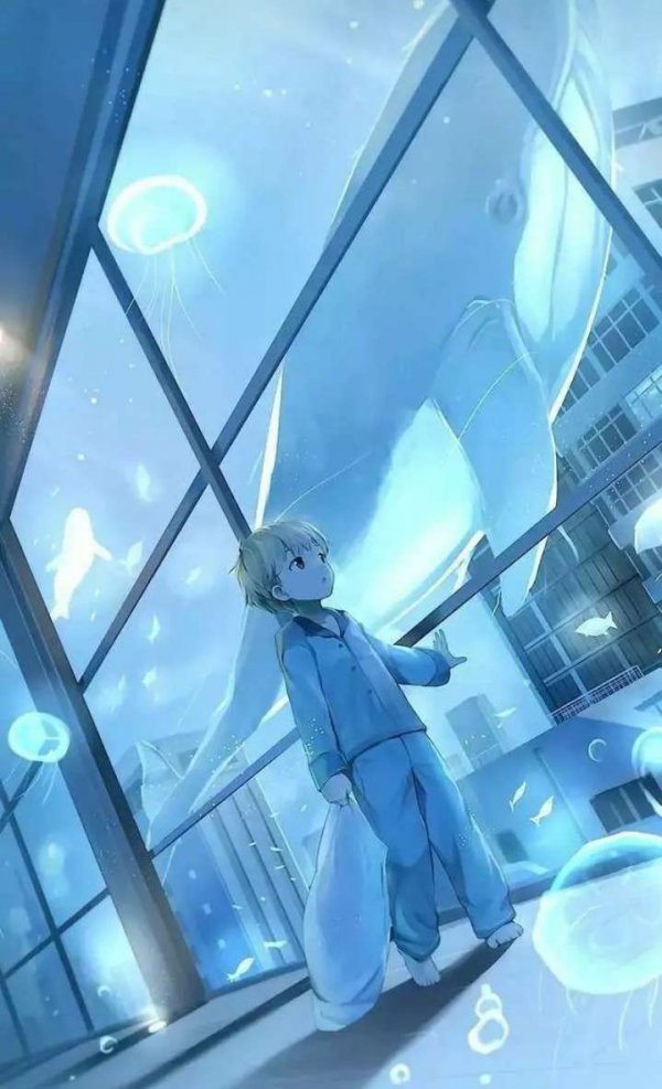 微信伤感二次元图片