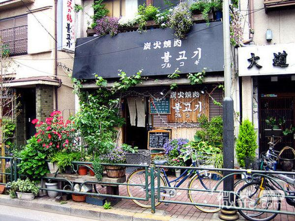 微信日系清新街道图片