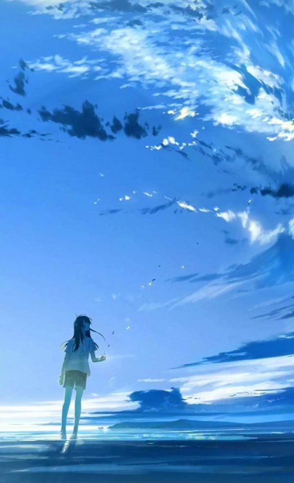 微信伤感二次元图片