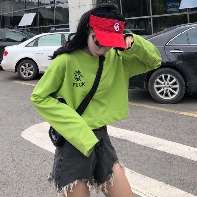微信绿色系唯美清新女生微信头像