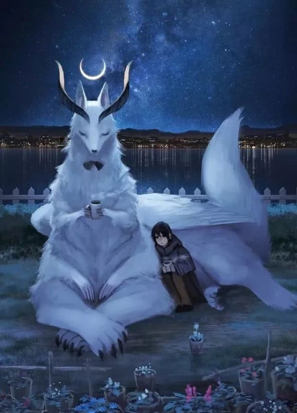 被放大后的动物治愈满满是不是呢？微信图片