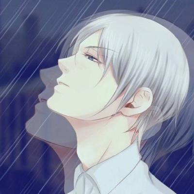 微信伤感二次元动漫男生伤感头像