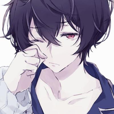 微信伤感二次元动漫男生伤感头像