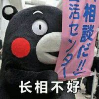 可爱搞怪微信熊本熊头像