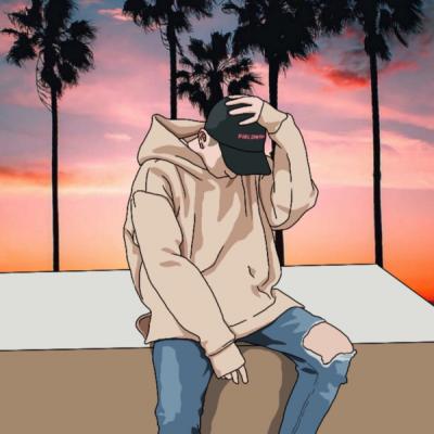 微信二次元潮流男生头像