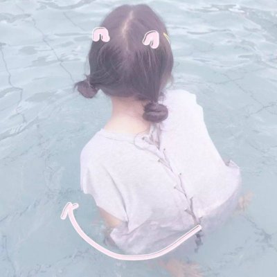 唯美可爱清新微信女生头像