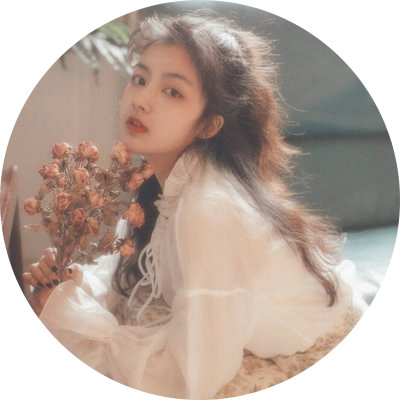 微信网红女生圆形头像