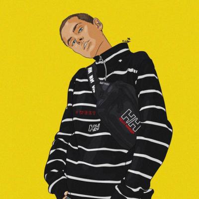 微信二次元潮流男生头像