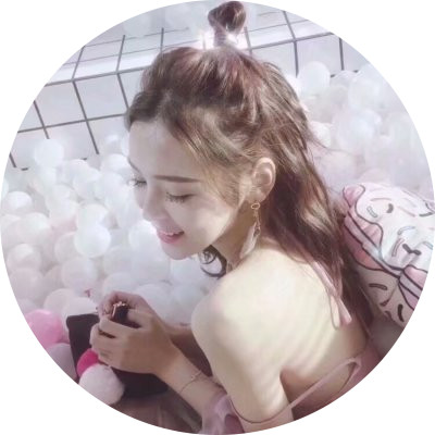 微信网红女生圆形头像