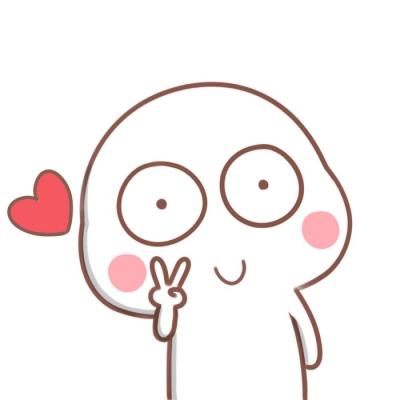 微信卡通可爱动漫情侣头像