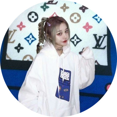 微信网红女生圆形头像